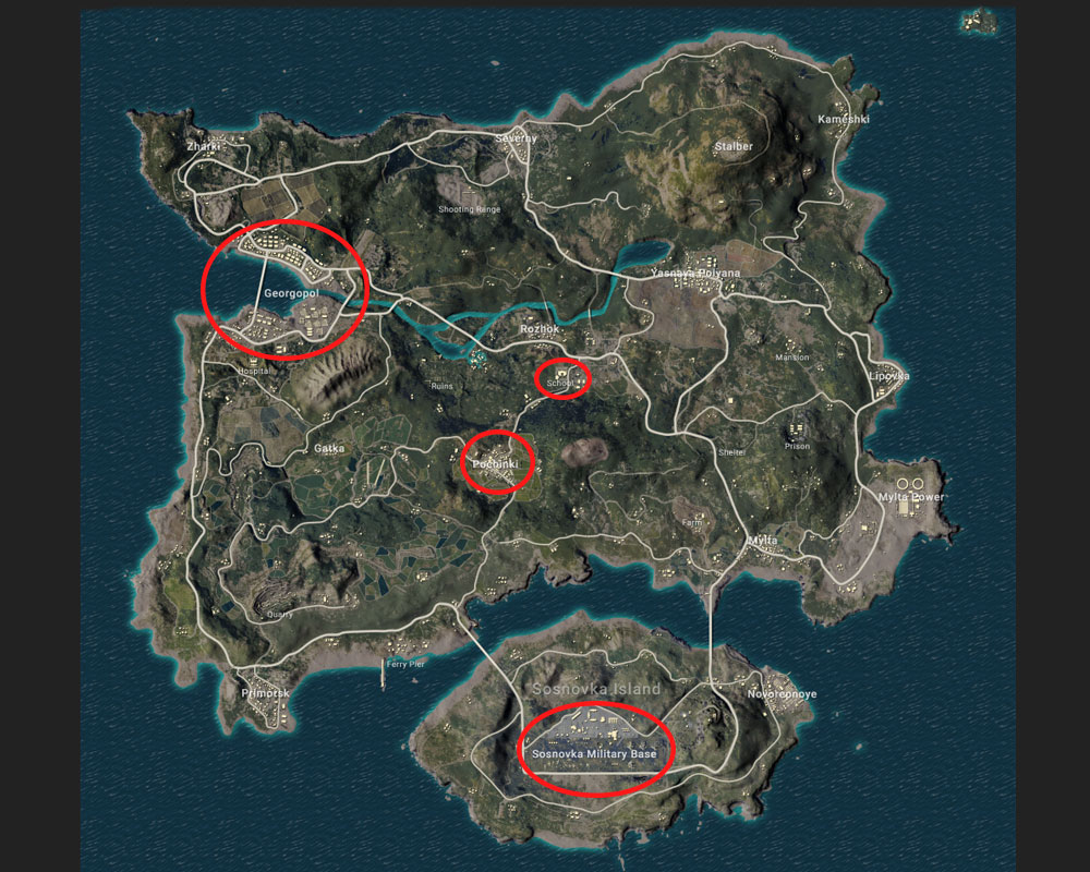 Pubg esports map фото 111